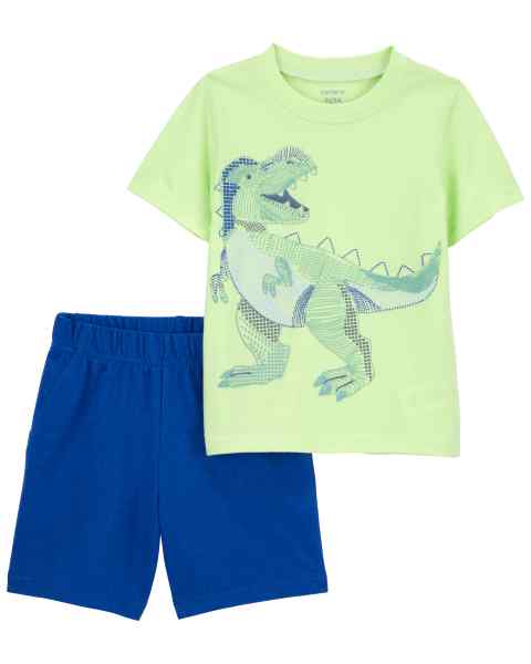 Dinosaur Top + Short Set main image 1