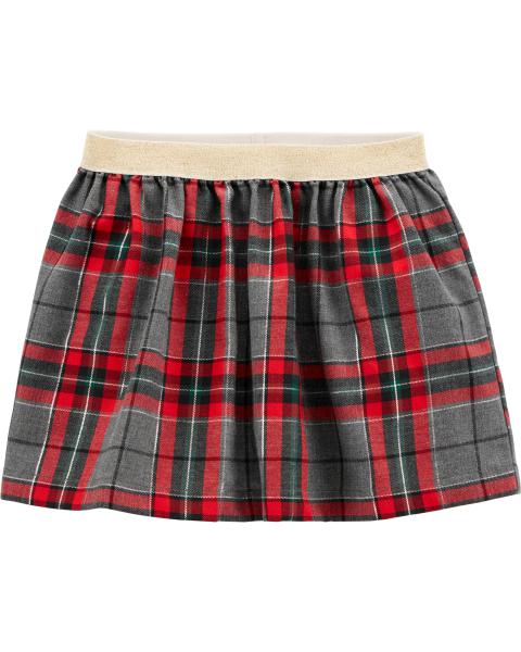 Jars Collection PLAID SKIRT